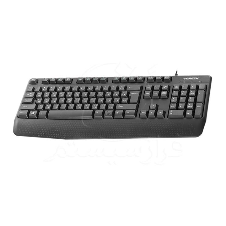 کیبرد GK306 گرین Green  GK306 Multimedia Wireless Keyboard